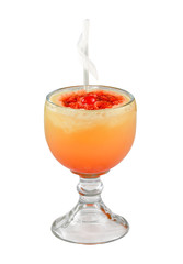 Naranjada con hielo
