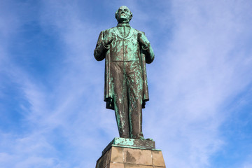 Jon Sigurdsson Statue in Reykjavik