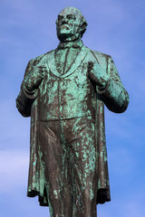 Fototapeta premium Jon Sigurdsson Statue in Reykjavik