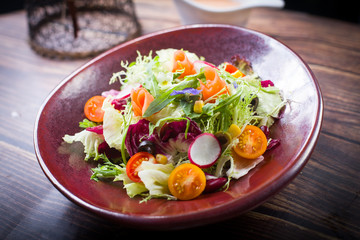 Norwegian salmon salad