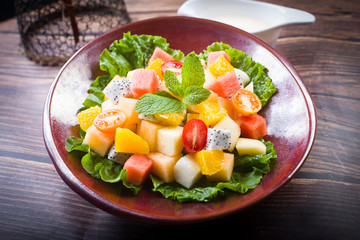 Fresh fruit salad