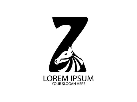 The logo design is the head of zebra in combination with the letter  Z
