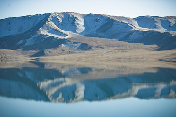 Fototapeta na wymiar Highland lakes of Mongolia