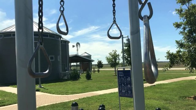 Jungle gym for kids in Texas.