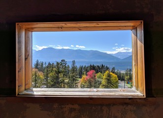View Through a Window
