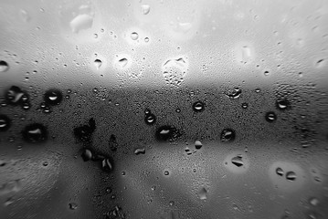 Rain drop as background