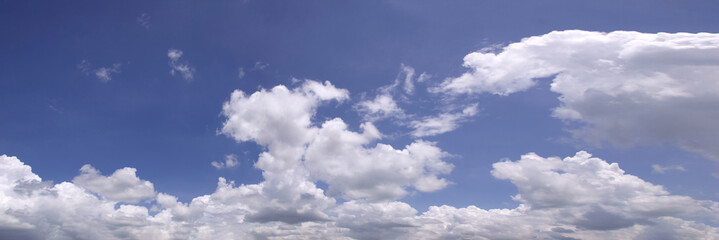Beautiful blue sky with cloud