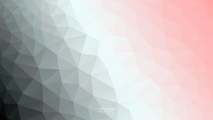 Polygon Pink Grey Smoke