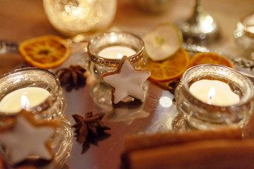 Zimtstern  und Zimtstange