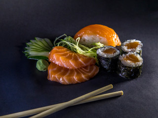 japanese food traditional sashimi