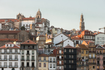 Naklejka na ściany i meble Architecture of the building and house of Porto, Portugal