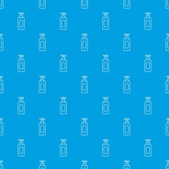 Shampoo dispenser pattern vector seamless blue repeat for any use