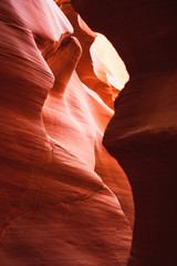 Inside of amazing Antelope Canyon