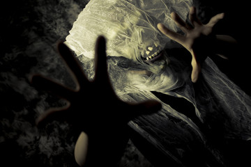 Halloween monster. Undead