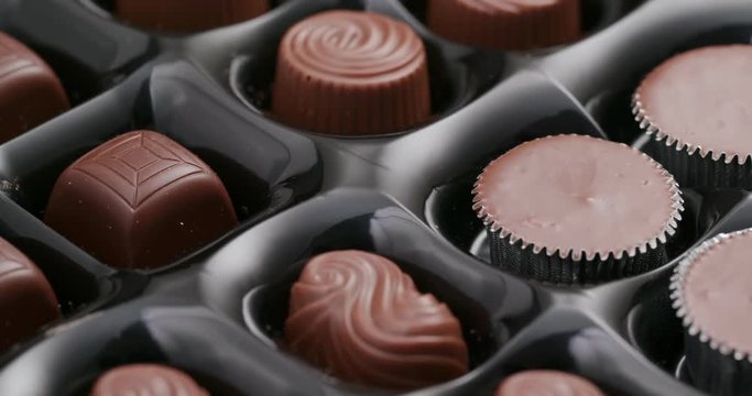 Mixed chocolate truffle