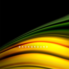 Background abstract - liquid color wave