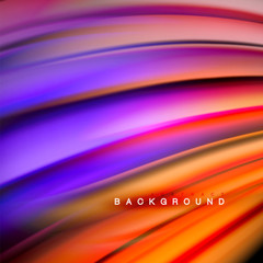 Background abstract - liquid color wave