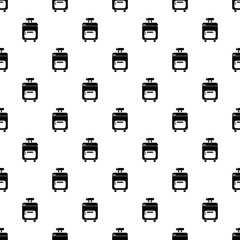 Travel bag pattern vector seamless repeating for any web design