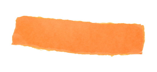 Blank color paper, cardboard tag isolated on white background