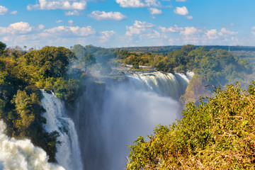 Fototapeta na wymiar The Victoria falls, Zimbabwe, Africa