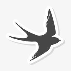 Swallow sticker, Swallow logo 