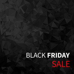 Black Friday Sale design. Black Friday vector banner