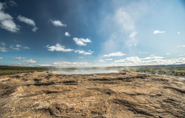 Iceland, Island, Geysir
