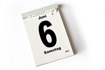 6. Juni 2020
