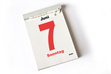 7. Juni 2020