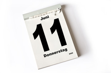 11. Juni 2020