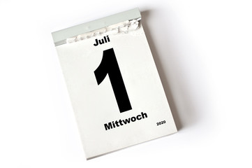 1. Juli 2020