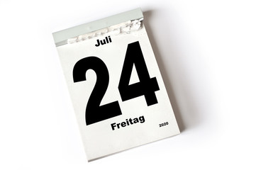 24. Juli 2020