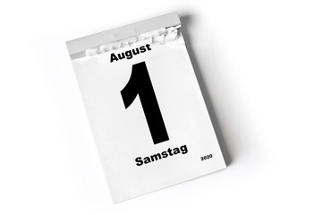 1. August 2020