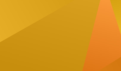 Orange geometric background with triangles of different shapes and sizes. A combination of geometric shapes