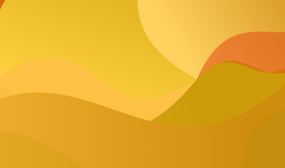 Orange geometric background with triangles of different shapes and sizes. A combination of geometric shapes