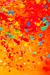 Abstract marbling art patterns as colorful background