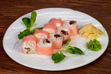 Japanese mamenori roll