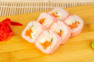 Delicious mamenori rolls