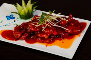Sweet and sour pork