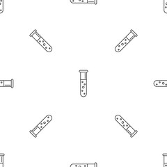 Test tube pattern seamless vector repeat geometric for any web design