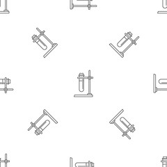 One test tube stand pattern seamless vector repeat geometric for any web design