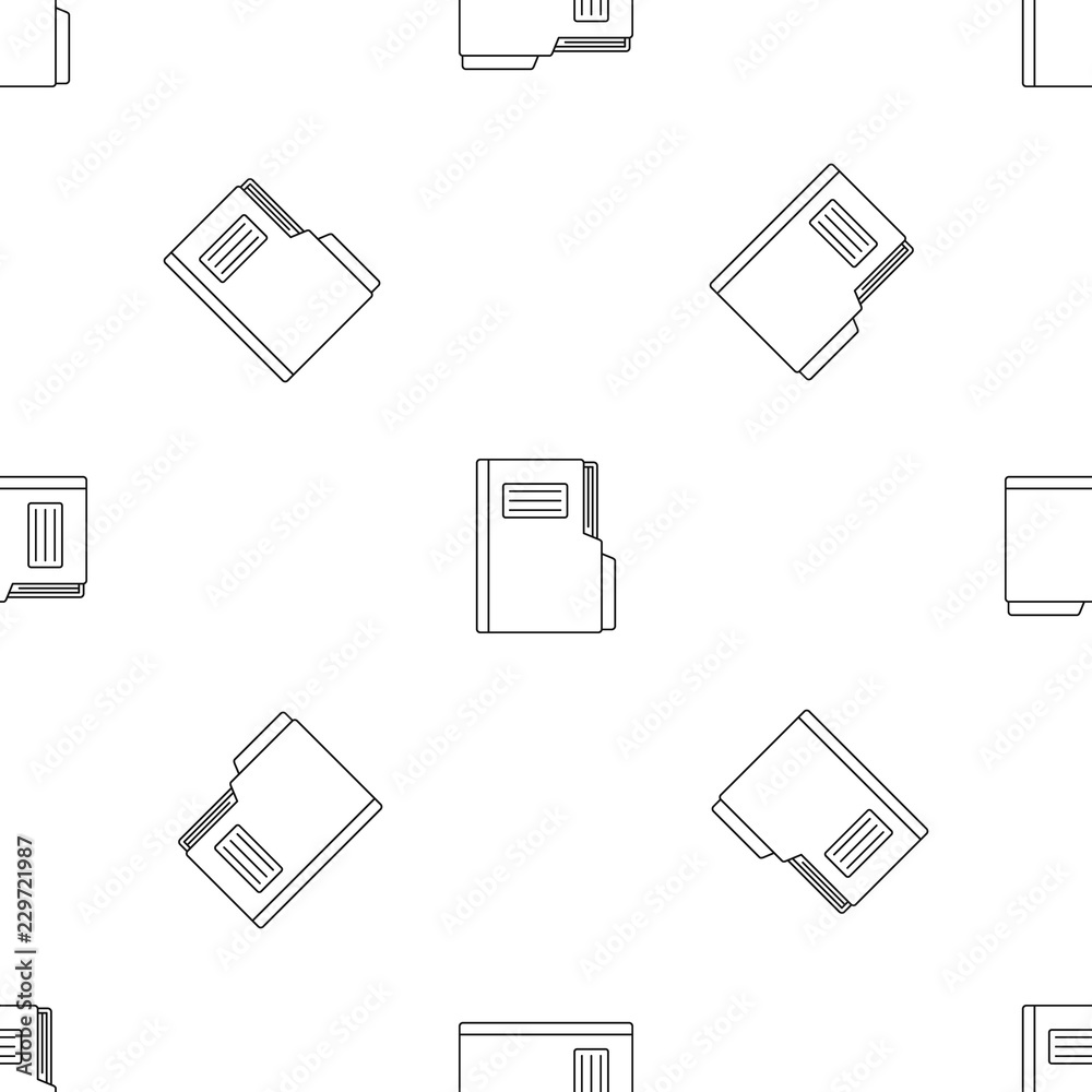 Poster folder pattern seamless vector repeat geometric for any web design