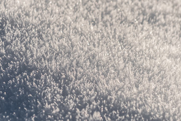 Schnee Eis Nahaufnahme