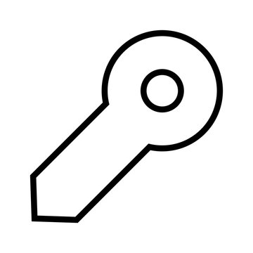Key Basic UI Line Icon