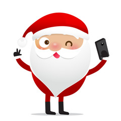 Happy Christmas character Santa claus cartoon 012