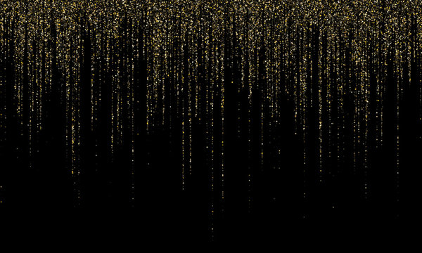 Gold Glitter Border Black Background Images – Browse 29,350 Stock Photos,  Vectors, and Video | Adobe Stock