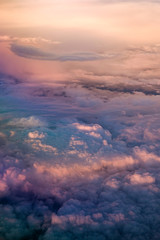 Fototapeta na wymiar Aerial clouds