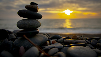sunset by the sea © Krystian