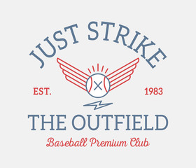 Just strike the outfield