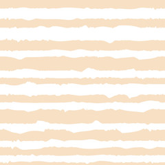 Seamless pattern of beige and white stripes. Vector image for holiday, baby shower, birthday, wrappers, prints, clothes, cards, banner, textiles, girls, boys.